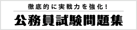 徹底的に実戦力を強化！ 公務員試験問題集